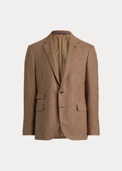 Ralph Lauren Gregory Checked Blazer Herre Danmark (FRILA4310)